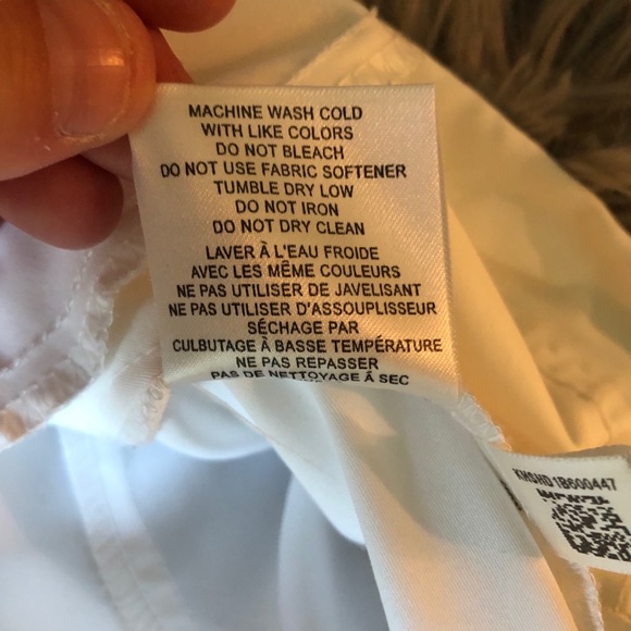 Adidas Men’s ClimaProof Pullover V Neck Golf Shirt White Large - Picture 8 of 8